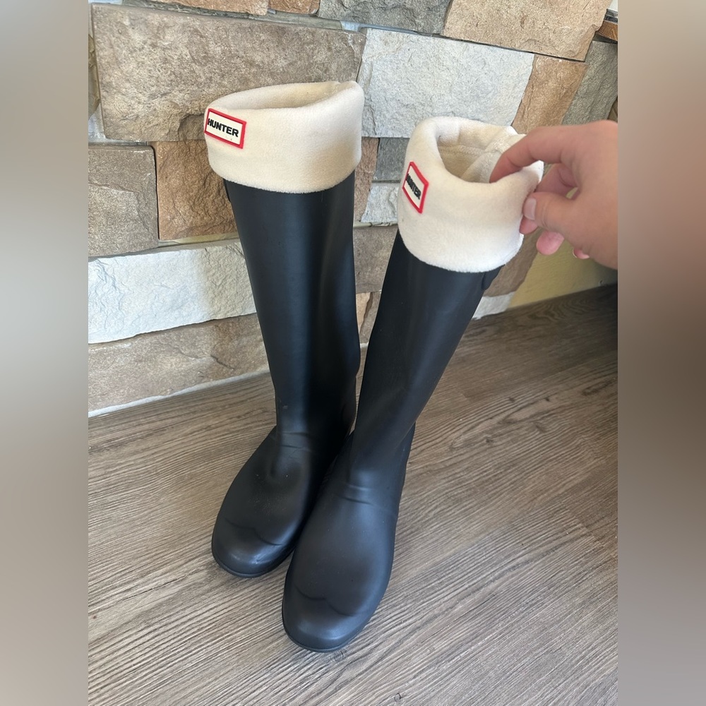 HUNTER BOOTS & SOCK INSERTS